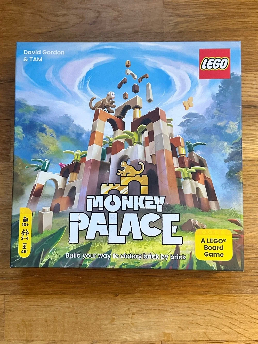 LEGO Monkey Palace Board Game, Brick Building Strategy Board Game for Kids adult
